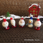 羊毛フェルト ★☆幸福のサンタ 5点セット★☆ 