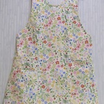 【再販】バッグクロス　エプロン　ベリーとお花畑