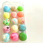 ぷっくりアイスクリームのiPhoneケース