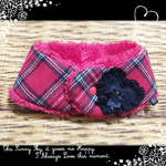 ハート付ネックウォーマー(Mサイズ/ハートブラック)