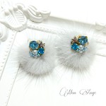 2way＊l'espace&ファーピアス・イヤリング