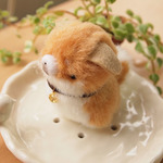 【再販】ちいさなぬいぐるみ柴犬*垂れ耳茶色