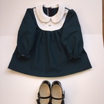 白えりのワンピース　85~90サイズ