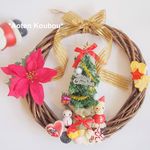 【在庫sale!送料無料!】クリスマスリース♪