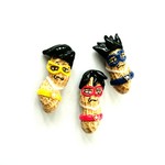 ピーナッツ村のレンジャーナッツ(３人組)マグネット