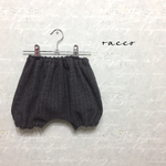 ツイードかぼちゃパンツ＊グレー＊おまけ付き