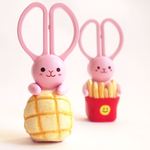 メロンパンなうさぎのハサミ♪