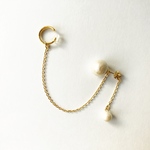CP ear cuff × T pierce (NO.2156)  