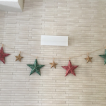 クリスマス バーンスター  ガーランド ①