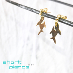 shark pierce ⚡️︎ earring ⚡️︎