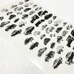 ★レジン封入用 フィルム　車 ミニ シルエット