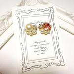 再販3 *♡上品パールビジューピアス♡*