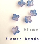  mat pinkblue  flower beads 