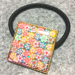 送料無料   お花いっぱいヘアゴム