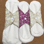 ☆SALE☆布ナプキン3枚セット（防水布・羽付き）