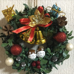 どんぐり人形【クリスマスリース】