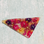 halhal0323様専用ページ 三角押し花バレッタ