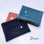 Denim ポーチ Mサイズ