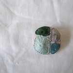 水面のブローチ_#056_water surface brooch