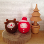 コロンとサンタ、トナカイ