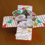 クリスマスポップアップカードBOX