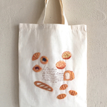  プチブレッドの羊毛刺繍トート☆☆