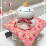 ❁︎お正月  可愛い鏡餅ちゃん❁︎羊毛フェルトみかん♪『大』