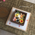 ミニチュアフード おせち 3
