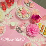 ♡Flower Ball♡ピンクセット♡ペーパーポンポン♡
