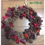 クリスマスカラー✳︎松ぼっくりのース