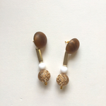 flower engraving beads pierce