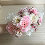 お花のヘッドドレス