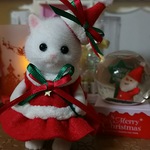 シルバニアファミリー  お母さんサイズ   クリスマスコーデ