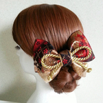  和装用髪飾り（リボンヘアコーム）4