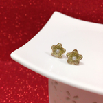 【送料無料あり】【特別価格】ゴールド花ピアス／sonssmile