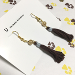 🆕新作 金のタッセルピアスBR