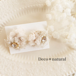 アンティークレースのふんわりピアス＊