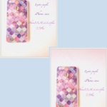 大人気2個セット！送料無料✴︎パープル ソフトお素材Exotic  iPhone case