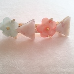 トライアングル▼▲Flower🌼バレッタ