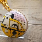 イエロー・タクシー マカロンコインケース ポーチ