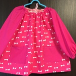 【再販】スモック  リボン　110cm