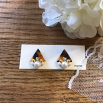 べっこう 大人ピアス