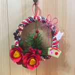 お正月リース❤︎椿  ・17cm アイボリー
