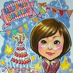 2502kanaさま専用 お名前ポエム 1名さま 似顔絵 色紙 ×3