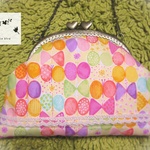 がま口バッグ＊Ribbon Butterfly＊heart