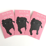 PUG ポチ袋 【ピンク】