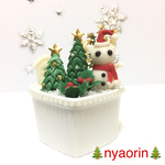 Xmasツリー 猫サンタ