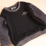 sale!40%off!肩落ち切り替えプルオーバー