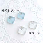 【再販】きらきらスノークリスタル❅*॰ॱ雪の結晶イヤリング/ピアス