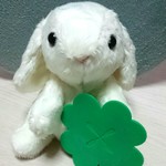 【値下げしました】もふもふ白うさぎ